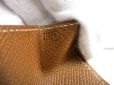 Photo11: HERMES Gold Couchevel Leather Gold H/W Coin Purse Levan Cattle #a830