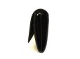 Photo3: BVLGARI Black Leather Logo Clip Bifold Long Wallet #a842
