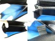 Photo9: BVLGARI Black Leather Logo Clip Bifold Long Wallet #a842