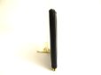 Photo3: Saint Laurent YSL Black Leather Gold H/W Bifold Bill Wallet #a850