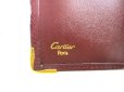 Photo10: Cartier Must de Cartier Bordeaux Leather Bifold Long Wallet #a852