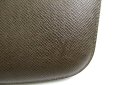 Photo12: LOUIS VUITTON Taiga Dark Brown Leather Round Zip Wallet Travel Case #a856