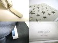 Photo10: Jimmy Choo Stars Chalk Leather Bifold Wallet Compact Wallet #a859