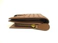 Photo6: BOTTEGA VENETA Intrecciato Brown Leather Bifold Wallet Compact Wallet #a862