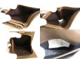 Photo9: BOTTEGA VENETA Intrecciato Brown Leather Bifold Wallet Compact Wallet #a862