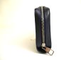 Photo4: LOUIS VUITTON Taiga Navy Blue Leather Zippey XL Wallet Clutch Bag #a863