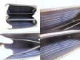 Photo9: LOUIS VUITTON Taiga Navy Blue Leather Zippey XL Wallet Clutch Bag #a863