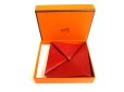 Photo12: HERMES Red Chevre Myzore Leather Coin Purse Zoulou #a865