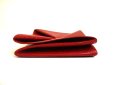 Photo5: HERMES Red Chevre Myzore Leather Coin Purse Zoulou #a865