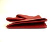 Photo6: HERMES Red Chevre Myzore Leather Coin Purse Zoulou #a865