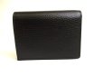 Photo2: GUCCI GG Marmont Black Leather Bifold Wallet Compact Wallet #a866 (2)