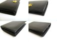 Photo7: GUCCI GG Marmont Black Leather Bifold Wallet Compact Wallet #a866