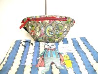 GUCCI GG Supreme Canvas Higuchi Yuko Waist Packs Belt Bag Body Bag #a868