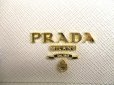 Photo11: PRADA Sand Saffiano Leather Multicolor Trifold Wallet Compact Wallet #a876