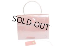 Cartier Leather Bordeaux Happy Birthday Hand Bag Purse #a881