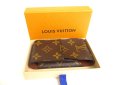 Photo12: LOUIS VUITTON Monogram Leather Brown Cigarette Cases #a890