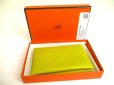 Photo12: HERMES CUMIN Chevre Myzore Card Case Card Holder Calvi Verso #a892 (12)
