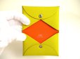 Photo8: HERMES CUMIN Chevre Myzore Card Case Card Holder Calvi Verso #a892 (8)