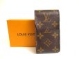 Photo1: LOUIS VUITTON Monogram Leather Brown Cigarette Cases #a893 (1)