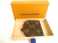 Photo12: LOUIS VUITTON Monogram Brown Leather Coin Purse Porto Monnaie Gousset #a901
