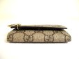 Photo5: GUCCI GG Coating Canvas Wine Red Leather 6 Pics Key Chain #a902