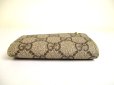 Photo6: GUCCI GG Coating Canvas Wine Red Leather 6 Pics Key Chain #a902