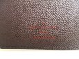Photo10: LOUIS VUITTON Damier Brown Leather Card Holder Notebook Cover #a903