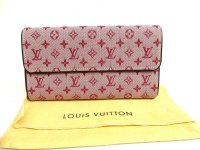 LOUIS VUITTON Monogram Mini Cherry Canvas Trifold Wallet International #a918