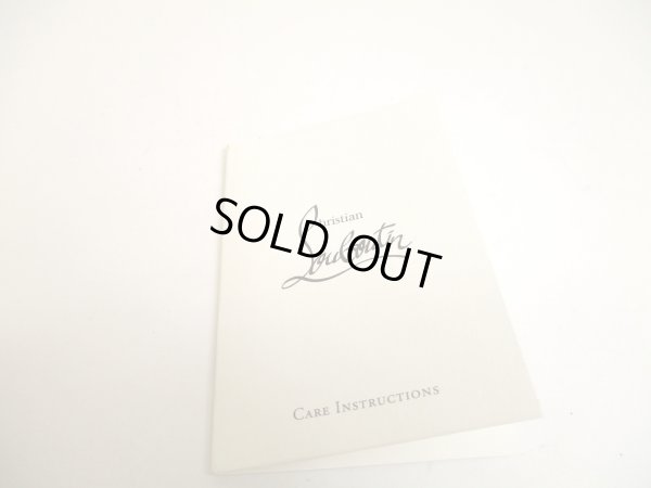 Photo11: Christian Louboutin Panettone Black Leather Round Zip Coin Purse #a923