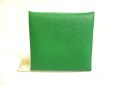 Photo2: HERMES Bamboo & Rose darling Chevre Myzore Leather Coin Purse Bastia #a925 (2)