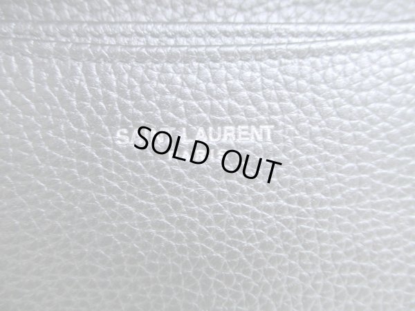 Photo10: Yves Saint Laurent YSL Black Leather Card Holder #a928