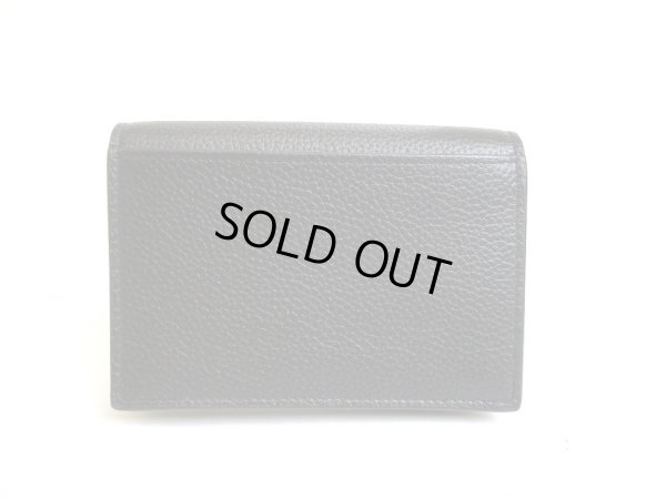 Photo2: Yves Saint Laurent YSL Black Leather Card Holder #a928