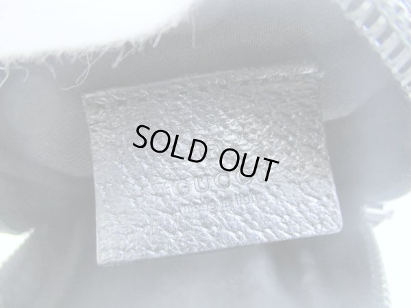 Photo10: GUCCI Black GG Canvas Cigarette Case Pouch #a930