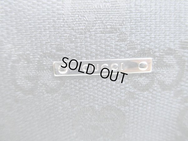 Photo9: GUCCI Black GG Canvas Cigarette Case Pouch #a930