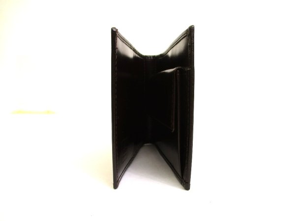 Photo4: FENDI Zucca Khaki Canvas Brown Leather Bifold Wallet Compact Wallet #a934