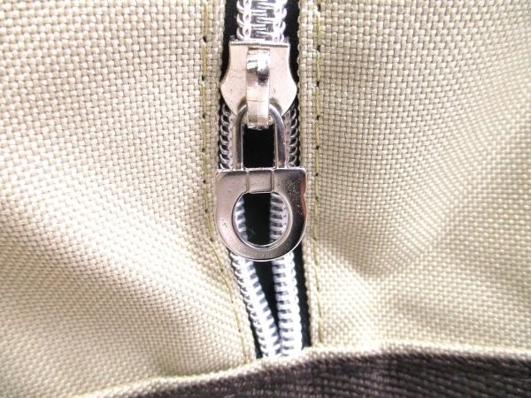 Photo9: Salvatore Ferragamo Logo Plate Beige Canvas Boston bag Travel bag #a937