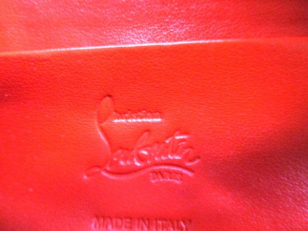 Photo10: Christian Louboutin Red Nylon Waist Packs Belt Bag Pouch #a946