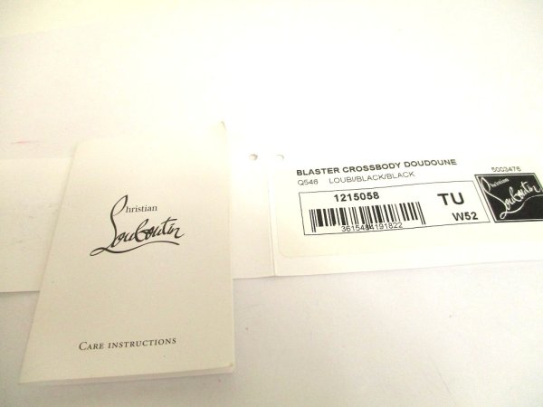 Photo11: Christian Louboutin Red Nylon Waist Packs Belt Bag Pouch #a946