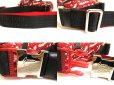 Photo8: Christian Louboutin Red Nylon Waist Packs Belt Bag Pouch #a946 (8)
