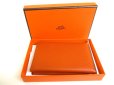 Photo12: HERMES Veau Epson Veau Epson Leather Card Case Card Holder Calvi #a947 (12)