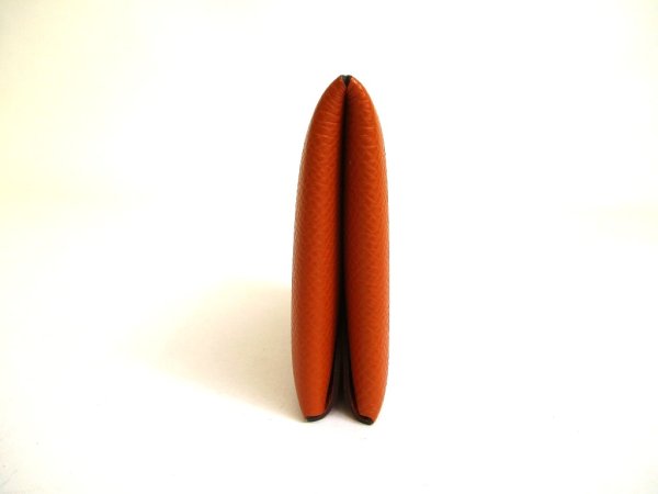 Photo4: HERMES Veau Epson Veau Epson Leather Card Case Card Holder Calvi #a947