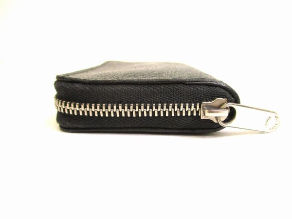 Photo6: LOUIS VUITTON Damier Graphite Leather Zippey Coin Purse #a951