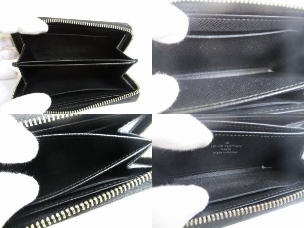 Photo8: LOUIS VUITTON Damier Graphite Leather Zippey Coin Purse #a951
