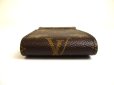 Photo5: LOUIS VUITTON Monogram Leather Brown Cigarette Cases #a954 (5)
