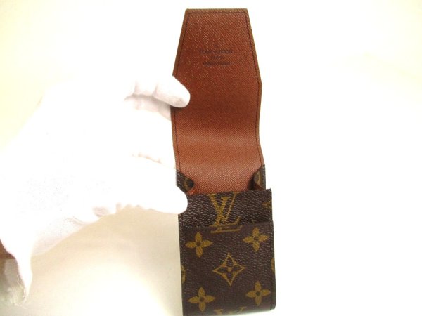 Photo8: LOUIS VUITTON Monogram Leather Brown Cigarette Cases #a954