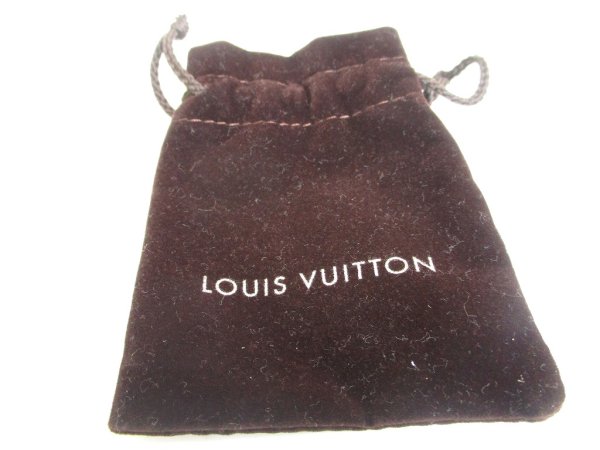 Photo12: LOUIS VUITTON Silver Steel LV Motif Necktie Pin Tie Clip #a955