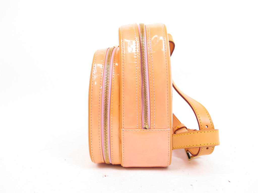 LOUIS VUITTON Vernis Patent Leather Pink Backpack Bag Purse Murry #4228 - Authentic Brand Shop ...