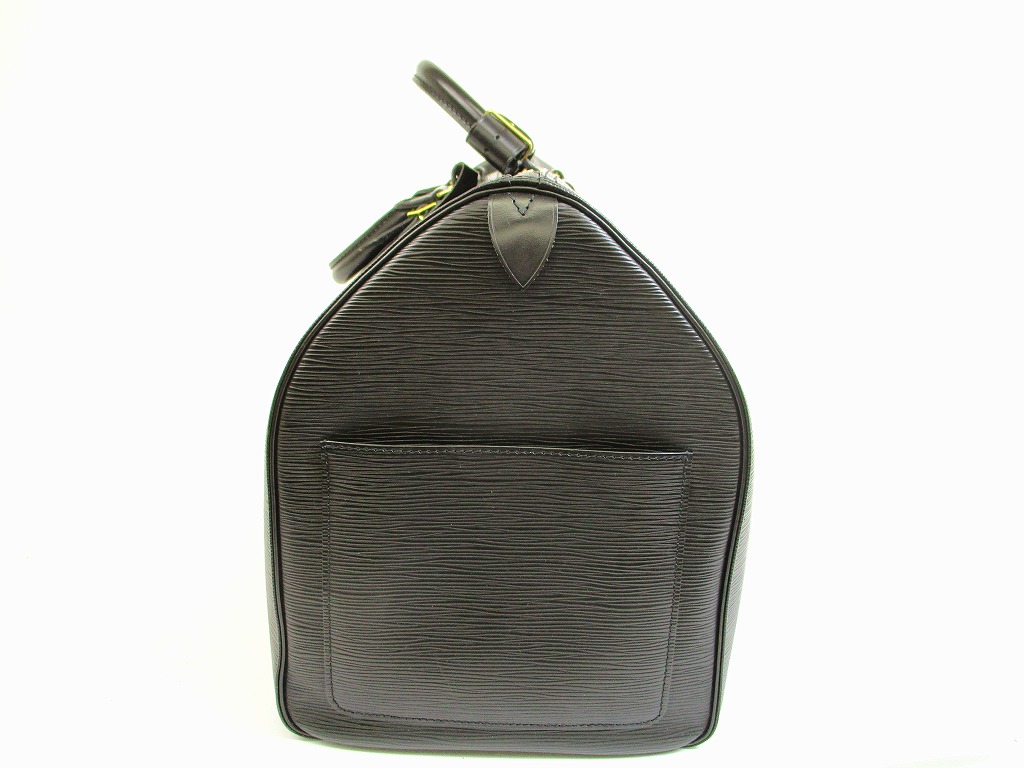LOUIS VUITTON Epi Leather Black Duffle&Gym Bag Hand Bag Keepall 50 #5357 - Authentic Brand Shop ...
