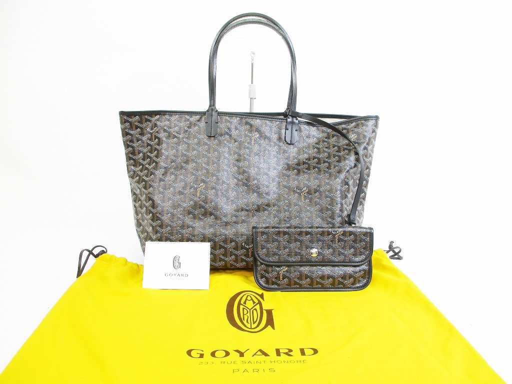 goyard canvas tote