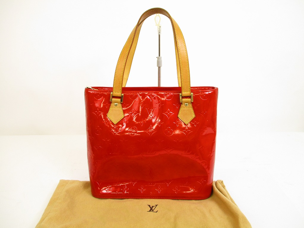 Louis Vuitton Patent Leather Tote Bag